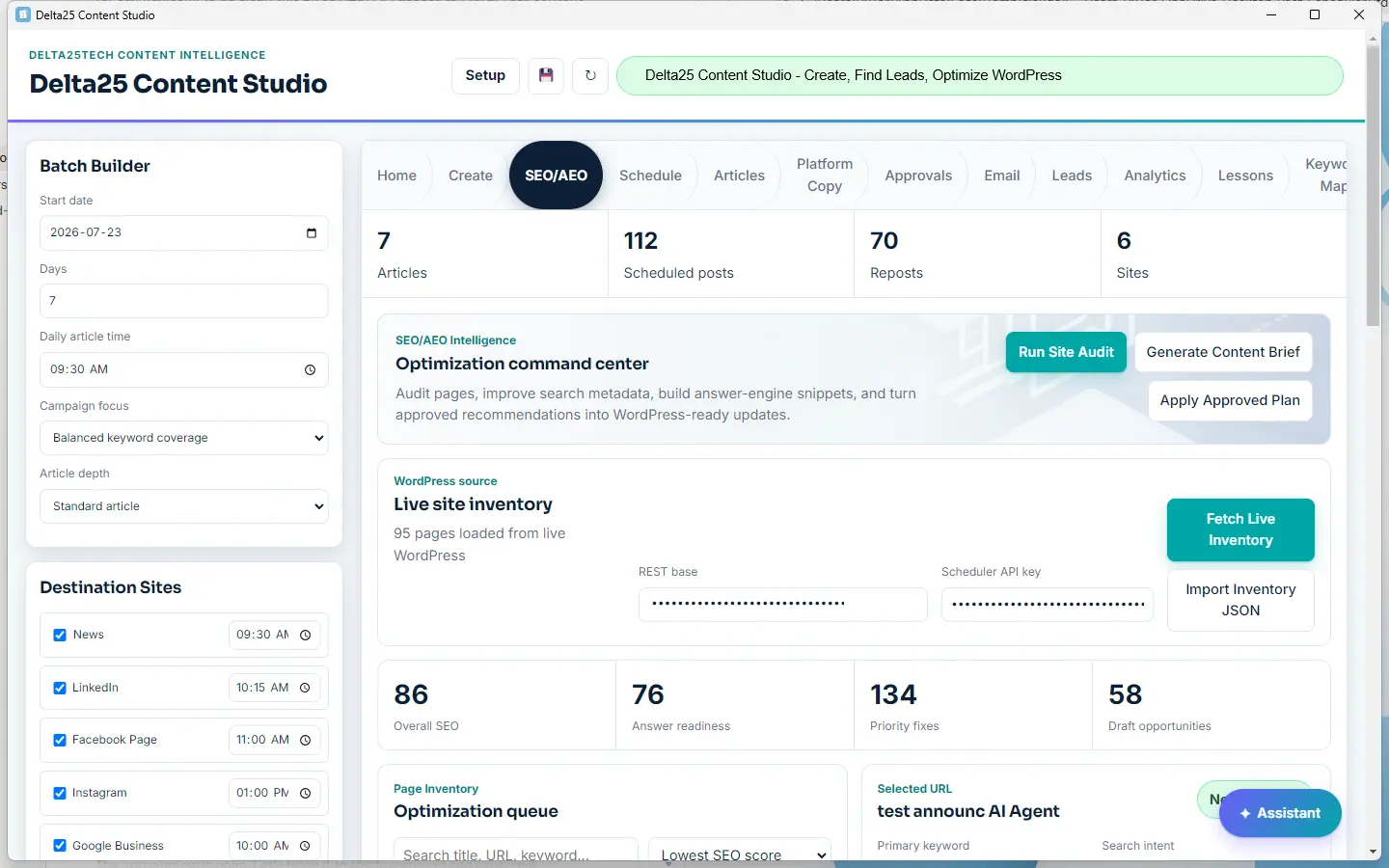 SEO AEO Optimization